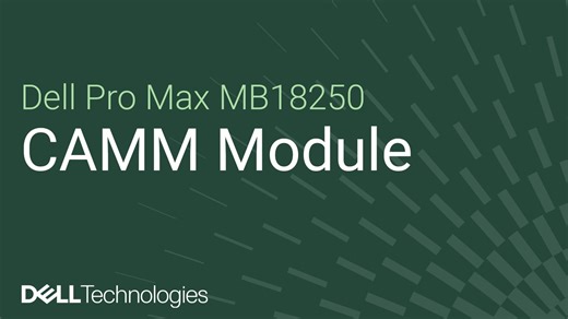 Comment remplacer le module CAMM (Compression Attached Memory Module) sur Dell Pro Max 18 Plus MB18250