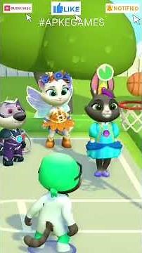 My Talking Tom Friends 2 New update all Characters all outfits all Food all Mini-games Gameplay