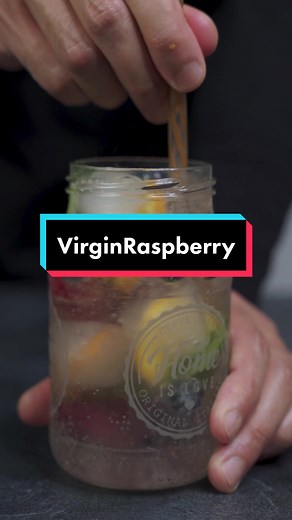 Delicious Virgin Raspberry Cocktail Recipe