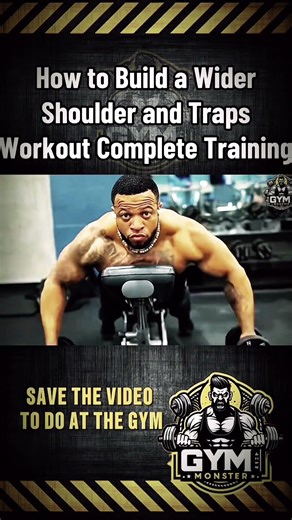 Build Wider Shoulders & Massive Traps 🔥 | Complete Workout Guide#shoulderworkout #trapworkout