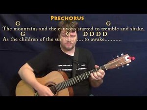 Going to California (Led Zeppelin) Strum Guitar Cover Lesson with Chords/Lyrics