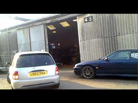 Nissan Micra K11 with GA16 Turbo conversion - first drive.