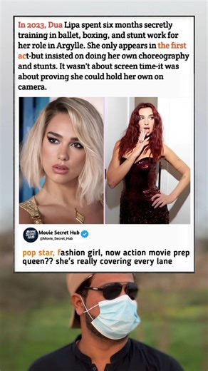 Dua Lipa’s Intense 6-Month Training for Argylle: Ballet, Boxing, and Stunts!