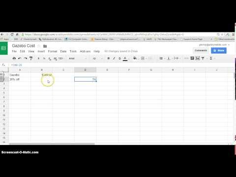 Adding and subtracting percent