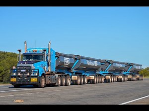 Big Road Trains and Oversized loads Australia