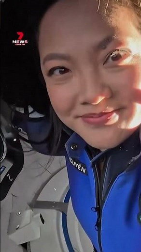 Katy Perry and all-female Blue Origin crew float in space