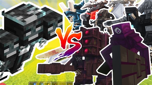 MC模组乱斗：战争凋灵 VS 七大强力BOSS 1.20.1