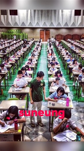 exam of south korea! #shorts