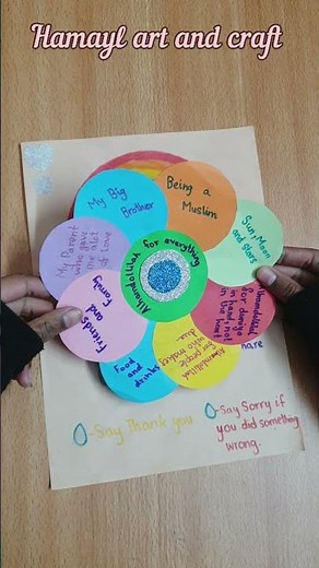 Islamic project ideas for kids