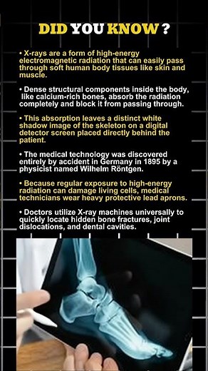 Who Really Discovered X-Rays? The Answer Will Shock You 😲 | Amazing X-Ray Facts