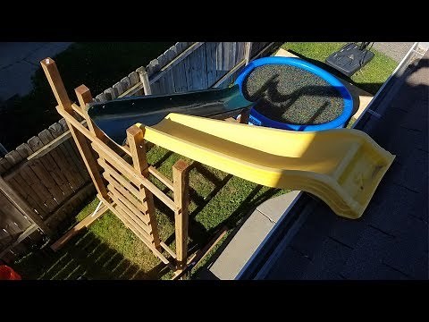 Water Slide + 1 Million Orbeez + Swimming Pool