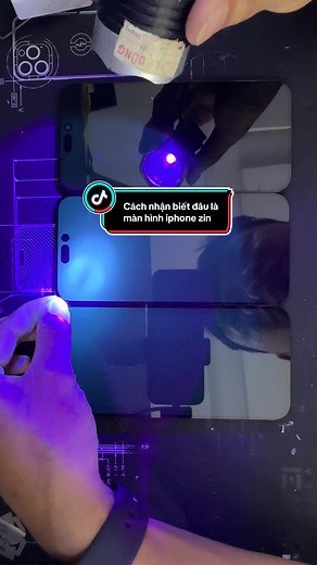 Cách nhận biết màn hình iPhone zin, ép kính hay linh kiện