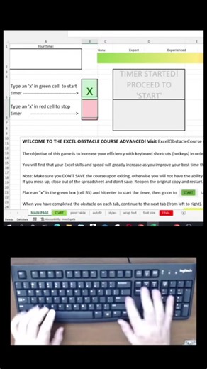 Excel practice on ACTUAL spreadsheets for FREE! #excel #exceltips #exceltricksandtips #excelpro #excellearning