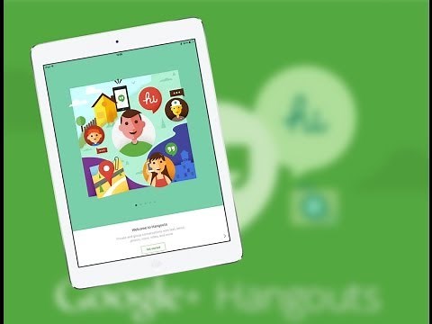 Google Hangouts 2.0 for iPad and iPhone - Overview