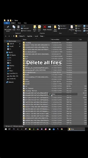 Windows Slow? Delete These Temp Files
