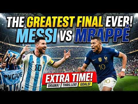 The Greatest Final Ever Messi vs Mbappe Extra Time