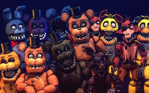 【我的世界】fnaf1~6代地图还原