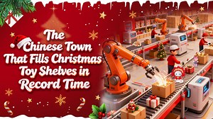 When a toy suddenly goes viral, how can it be restocked before Christmas? Traditional supply chains can't manage it, but "flexible manufacturing" in China's Shipai Town, Guangdong, can. Let's pay a visit to this small town and discover the secret to its production agility. #SmallTownsLinkingTheWorld #Toys #ArtToys #Christmas | Trending in China