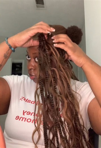 Boho Braids: Watch Me Do My Hair With 3 Bundles