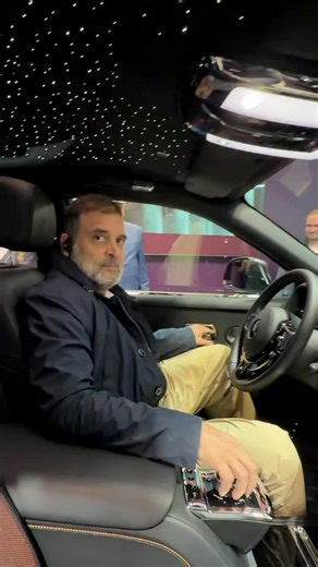 Rahul Gandhi on Instagram: "Had the chance to experience BMW’s world in Munich, Germany with a guided tour of BMW Welt and the BMW Plant - an incredible look at world-class manufacturing up close. A highlight was seeing TVS’s 450cc motorcycle, developed in partnership with BMW. Proud moment to see Indian engineering on display. Manufacturing is the backbone of strong economies. Sadly, in India, manufacturing is declining. For us to accelerate growth, we need to produce more - build meaningful ma