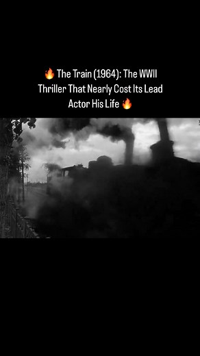 🔥 The Train (1964): The WWII Thriller That Nearly Cost Its Lead Actor His Life 🔥 No CGI. No green screens. Just REAL explosions, REAL train crashes, and one of the most intense WWII thrillers ever put on film. John Frankenheimer’s The Train isn’t just about Nazis stealing priceless French art—it’s about obsession, resistance, and the price of war. Burt Lancaster, playing a resistance leader, did his own stunts, including sprinting across a moving train. He even tore his knee for real during fi