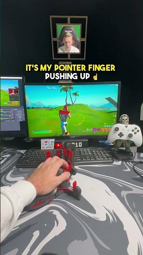 Keybinds on Fortnite with Azeron Keypad