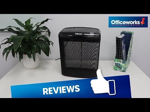 Fellowes M-7Cm Cross Cut Shredder Overview