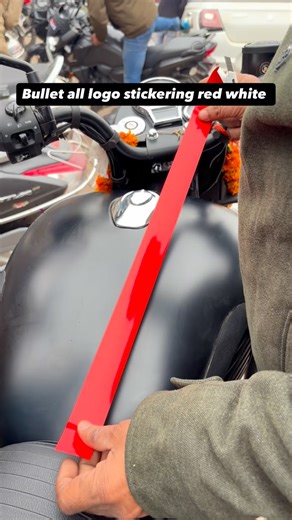 Nazam naqvi on Instagram: "#bullet all#logo #red white #stickering #prayag #sticker #prayagraj #istagaramreels❣️✌️ #istagaramvideoviral💋💯📸"