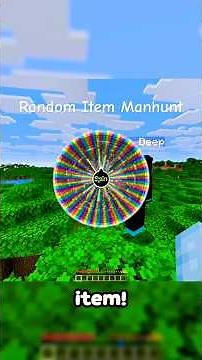 Random Item Manhunt