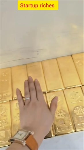 $150,000 GOLD BAR STACK! 💰 BILLIONS Riches Flex 🔥