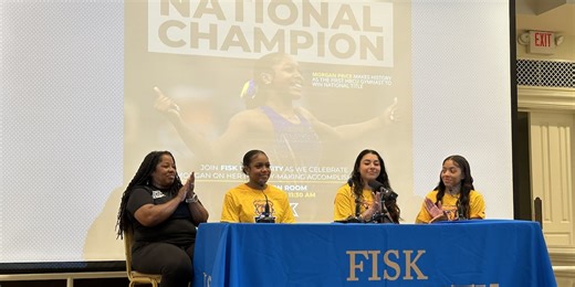 Fisk celebrates first HBCU national champion Morgan Price
