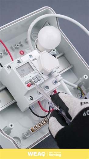 Easy Light Control: Time Switch Guide.