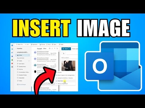 How To Insert Image Into An Outlook Email (2026) (Best Method)