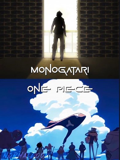 Monogatari Series vs One Piece | Series Comparison #onepiece #monogatari