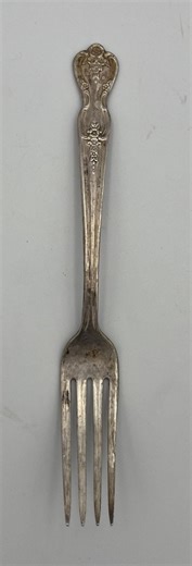 Vintage WM Rogers Fork – Extra Plate, 7.75", Floral Handle, Original Rogers Mark - Etsy