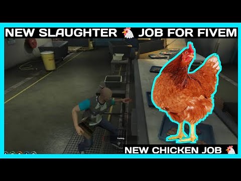 QBCore New Slaughter 🐔 Job *FREE* | FiveM Roleplay Scripts | FiveM Tutorial 2023 | MJ DEVELOPMENT
