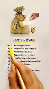 10 KEYS TO SUCCESS #mindset #success #successmindset | Dream To Success