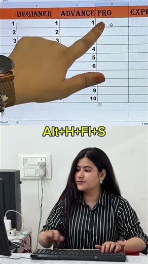 ✅ Serial Numbers in Different Level in Excel #share #excel #trending #viral #trendingtopic #serial