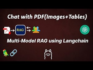 Multimodal RAG Chat with PDF | RAG for PDF | RAG Multimodel | Langchain RAG | PDF Chunking for RAG