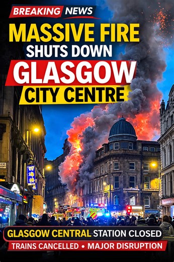 Glasgow Central Station Fire Shuts Down Train Services