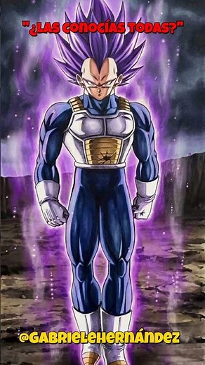 Vegeta's COMPLETE Evolution: From Oozaru to Ultra Ego! ⚡️