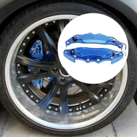 Aluminum Brake Caliper Protector Cover for 14-15in Wheel Hub Blue Red Small - Walmart.ca