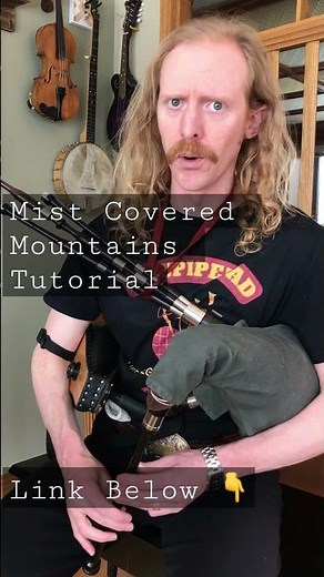 Mist Covered Mountains On Scottish Smallpipes with Singing