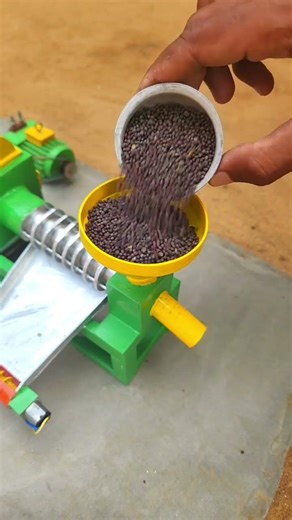 diy mini oil expeller machine |mustard oil mill #miniature #scienceproject