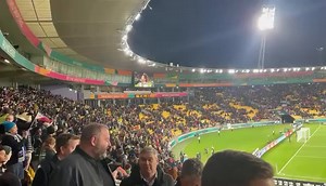 Thanks to Kevin Viagedor for this in stadium shot of our shared Glory. So happy to be part of this. Absolute Euphoria. #LabanFilipinas #Puso | Sponge Cola