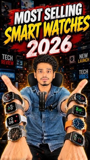 2026-ல் அதிகம் விற்ற Top 5 Smartwatches! 🔥⌚