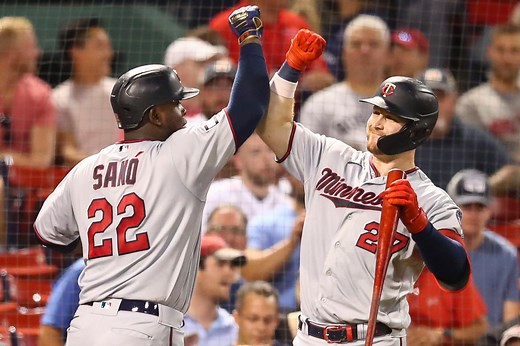 The longest home run in baseball this season was hit at Fenway Park on Wednesday night