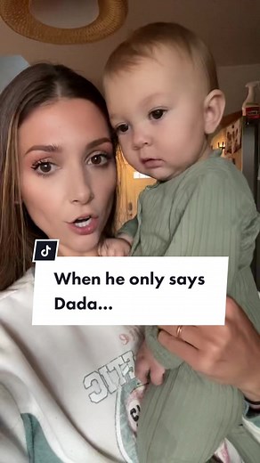 Say mama.. DADA 🙄 #babiesoftiktok #imobsessed #talkingsmack #fyp