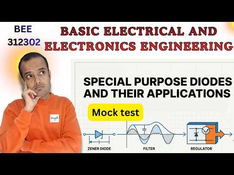 BASIC ELECTRICAL AND ELECTRONICS ENGINEERING, Special purpose diode, BEE 312302,diploma 2nd semester