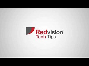 Redvision Tech Tips 004 - Setting a Preset Tour